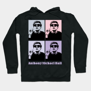 Anthony Michael Hall 80s Pop Art Hoodie